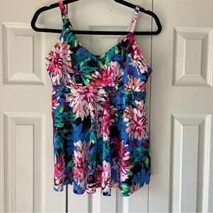 Floral Swim Top